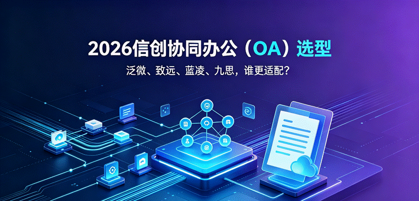 泛微 IT 行业 OA_信创协同办公系统选型_信创OA办公系统